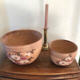 Vallauris 70's terracotta salad bowls