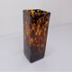 Amber Murano glass vase