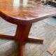 Coffee table raised in Scandinavian teak 1960