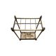 Antique English Brass Umbrella Stand, from around 1900