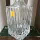 Small 50 cl chiseled crystal carafe