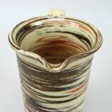 Ceramic pitcher, signed mg