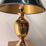Large Hollywood Regency bronze lamp