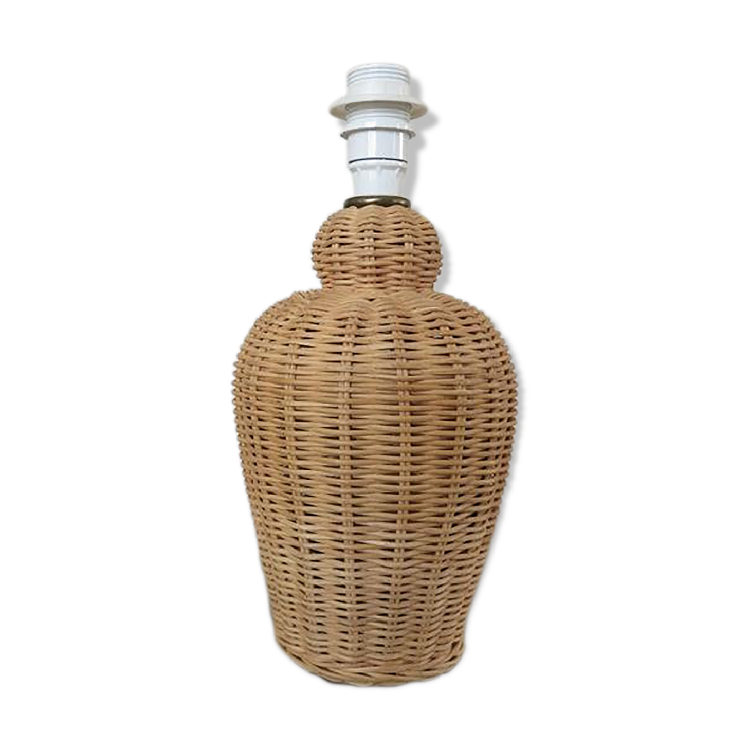 Lamp in rattan 60 70 years