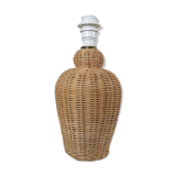 Lamp in rattan 60 70 years