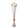 VINTAGE 20thC ITALIAN CALLA FLOOR LAMP BY ANGELO LELLI FOR ARREDOLUCE c1960