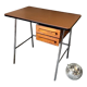 Bureau vintage métal et bois