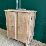 Bedside table raw solid wood