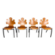 4 chaises "Puzzle", design by Essaime, France 1995
