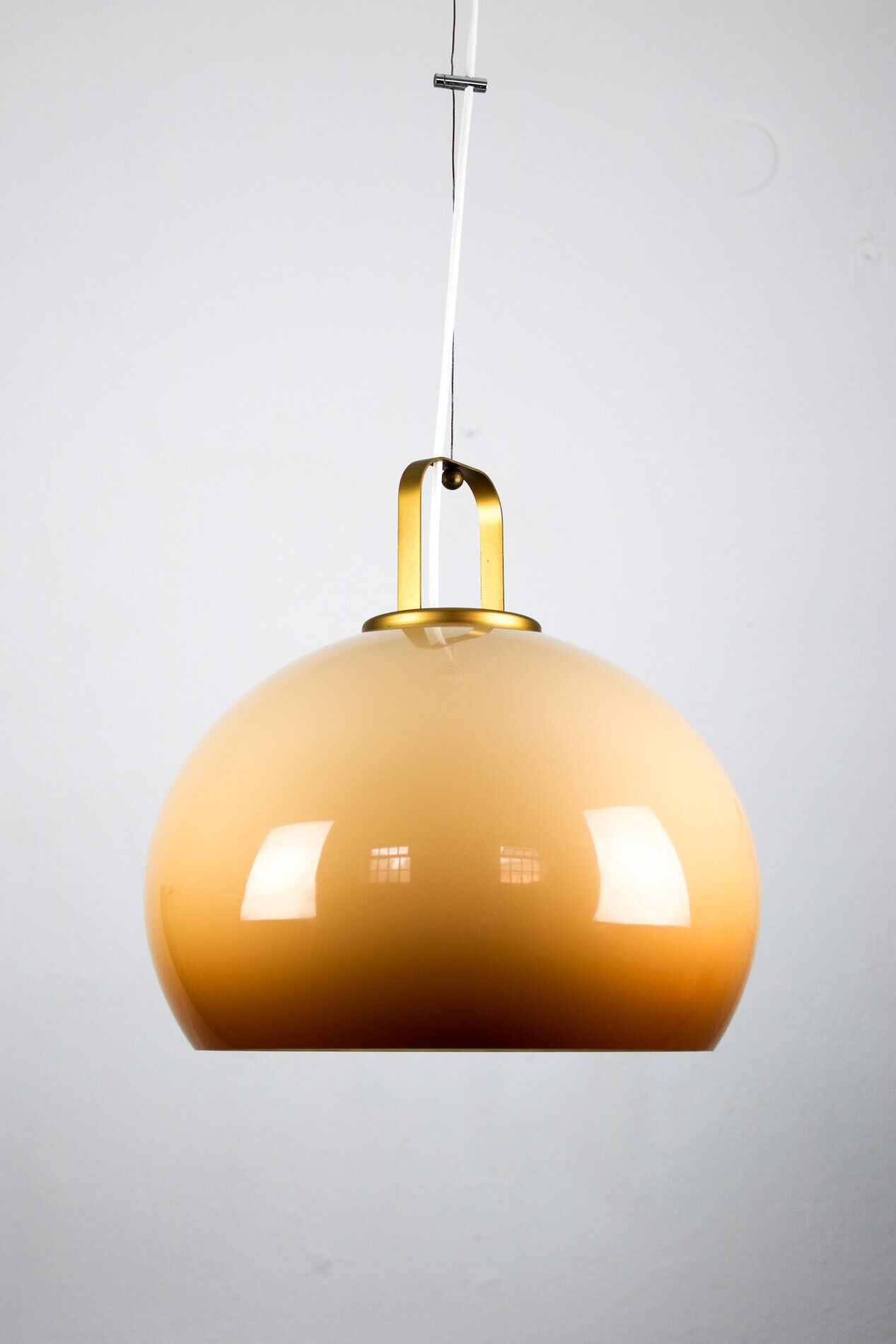 Suspension de Harvey Guzzini pour Meblo, années 1970