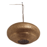 Moroccan brass pendant light