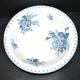 SARREGUEMINES FLORE Deep dish Salad bowl with blue flower decoration U&C 28cm