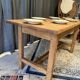 Small farmhouse table in solid oak