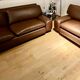 set of 2 leather sofas