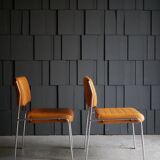 Pair of 70s design chairs