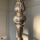 Brass floor lamp