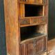 Chinese vessel cabinet 19th century in elm wood