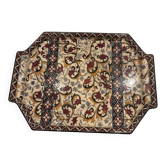 Dish for cheese from Gien, France, 1960