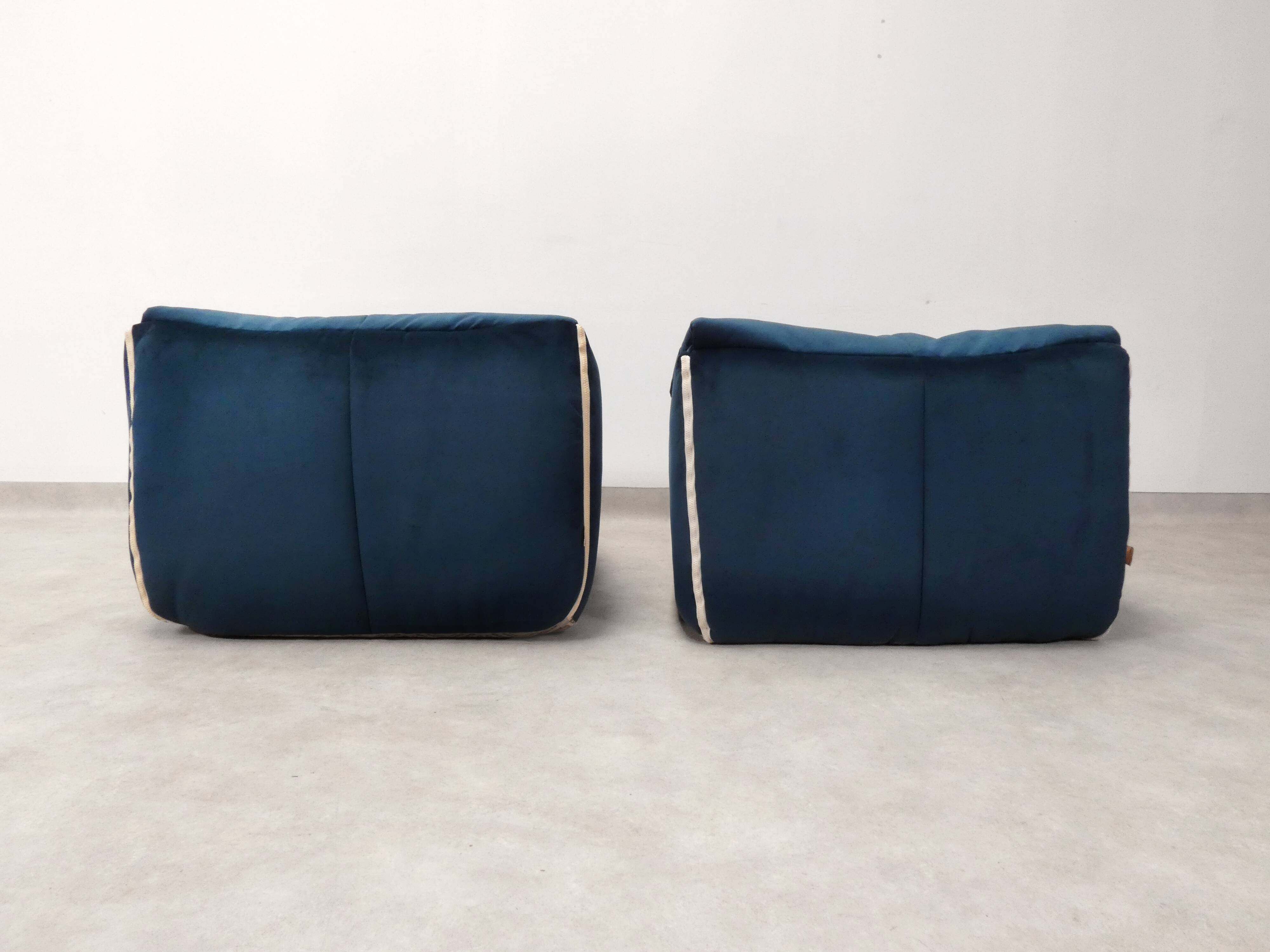 Plumy armchairs - Annie Hiéronimus for Cinna