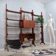 Mid century teak bookcase / shelves AV Arredamenti 1960s