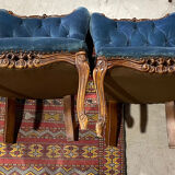 Pair of toad armchairs. Perfect condition.