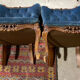Paire de fauteuils crapaud