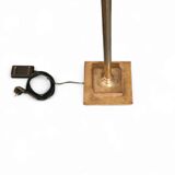 Large brass floor lamp 1970s height 220 cm