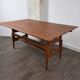 Table basse en teck avec hauteur et largeur réglables par Kai Kristiansen pour Trioh, Danemark, 1960.