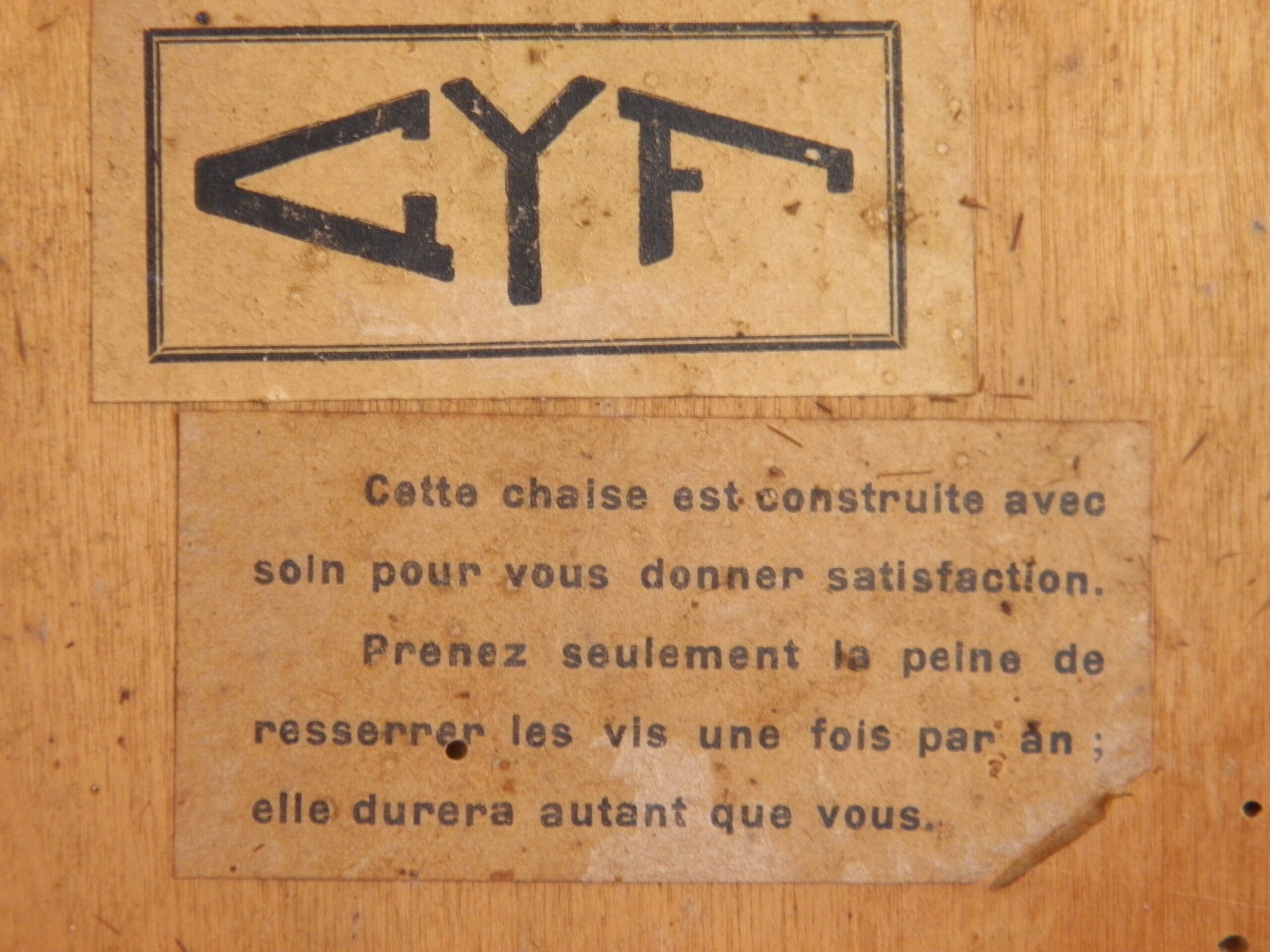 Children "Gyf" bentwood Chair