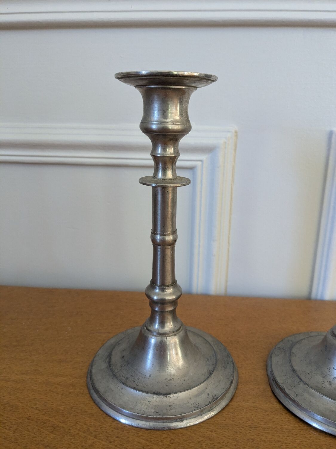 Paire de bougeoirs