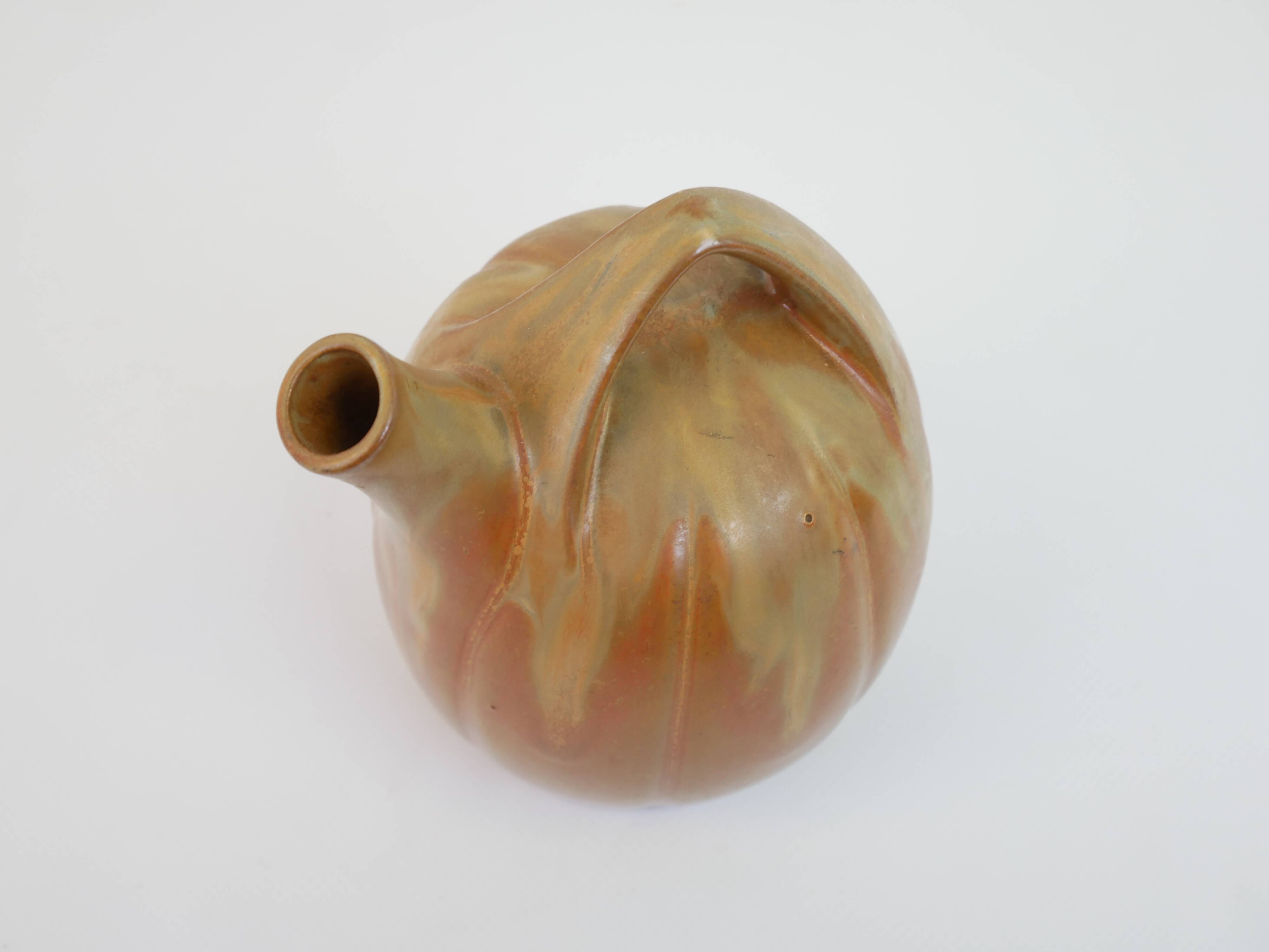 Small hazelnut jug from Denbac ceramics manufacturers