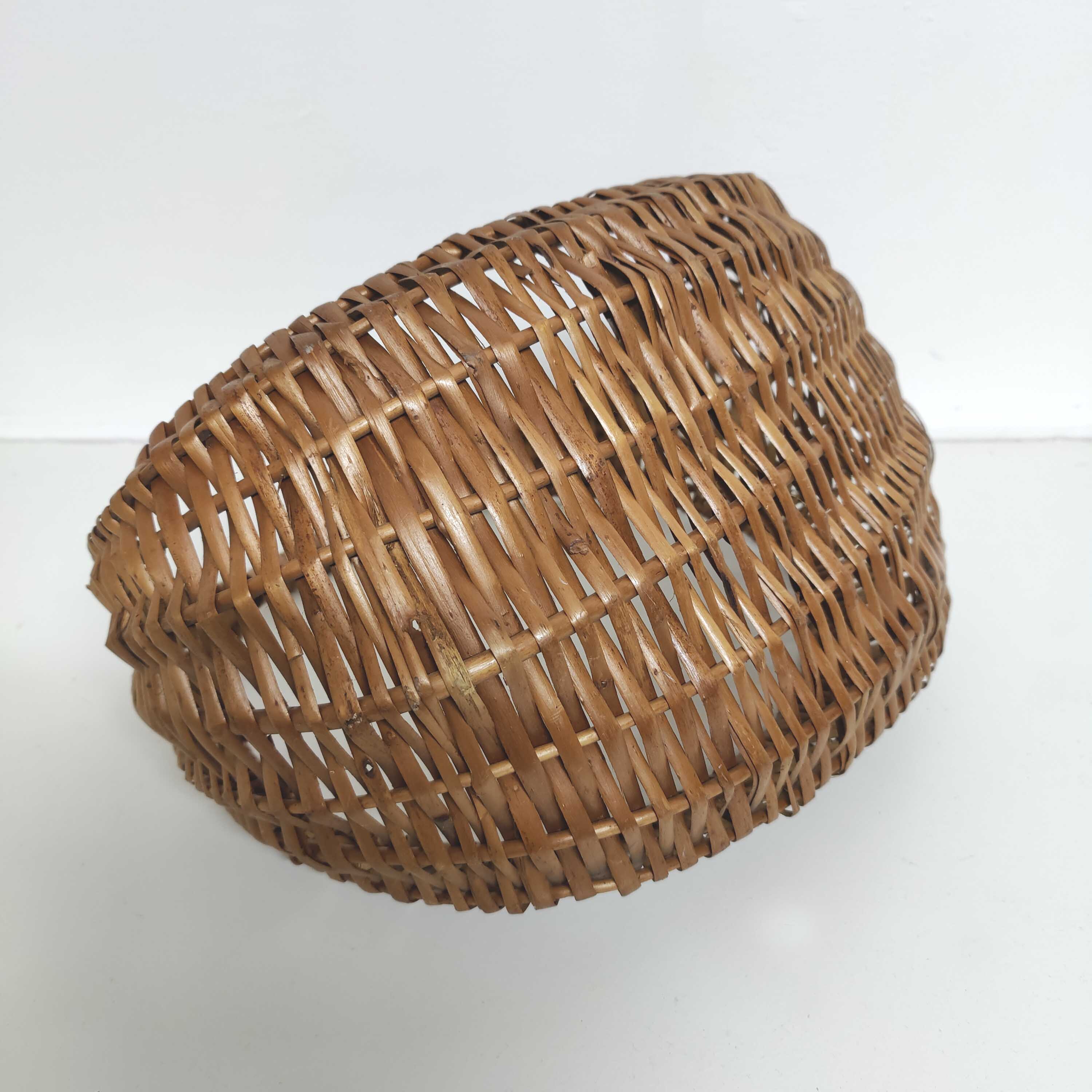 Panier gondole riviera osier 1960