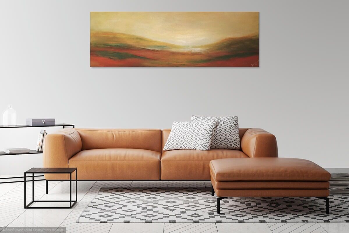 Abstract art painting