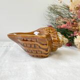 Vintage 50s shell ceramic ashtray