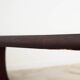 Round mahogany table, Danish design, 1970s, made in Denmark.