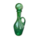 Carafe bottle blown glass glassware of biot stamped vintage