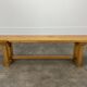 Vintage solid pine bench 150 cm