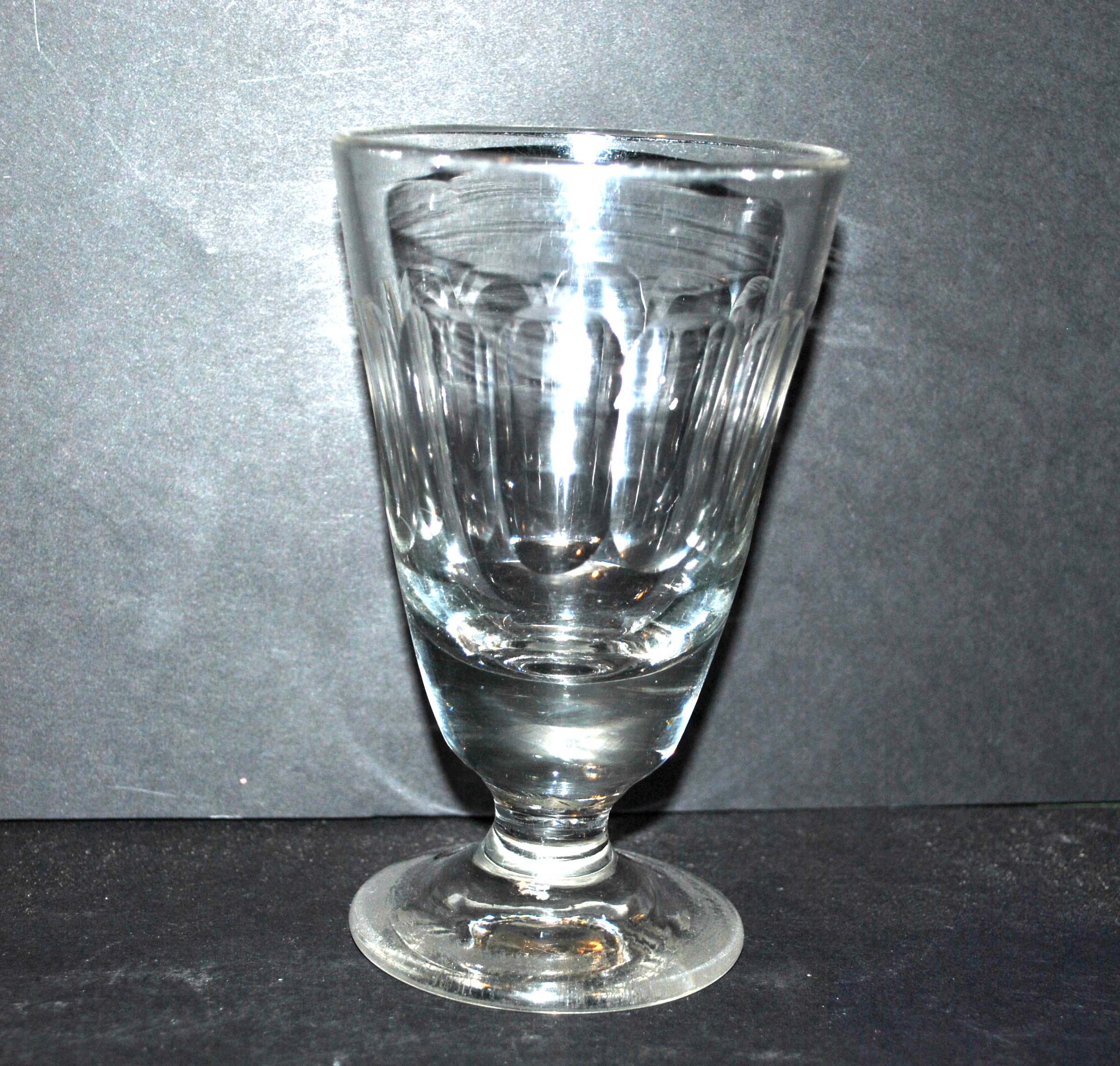 Bistro or absinthe coffee glass - old mazagran 14cm