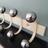 White lacquered coat rack Circa 1950