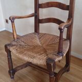 Provencal armchair mulched