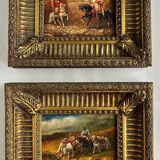 Pair of orientalist paintings