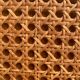 Vintage buffet in bamboo and cannage 1970