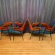 Set of four chairs, 1960s