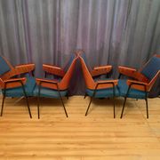 Set of four chairs, 1960s