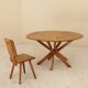 Table en orme massif, Seltz, France, 1990’s