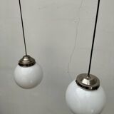 Opaline pendant lights