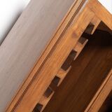 Vintage bar cabinet, bottle rack, with drawers