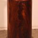 large Empire period flamed mahogany headboard.