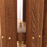 Mid-Century Modern Collectible Design Museum Quality Solid Wood Floor Lamp