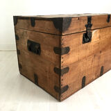 19th end wooden chest